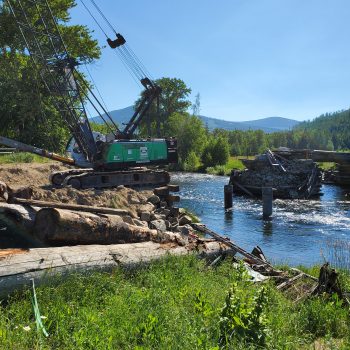 River’s Edge Ranch – Yahk, BC - New Bridge Construction