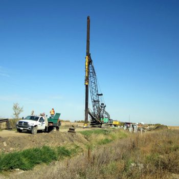 Highway Bridge Installation - Pile Driving & Foundations